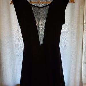 Black cocktail dress